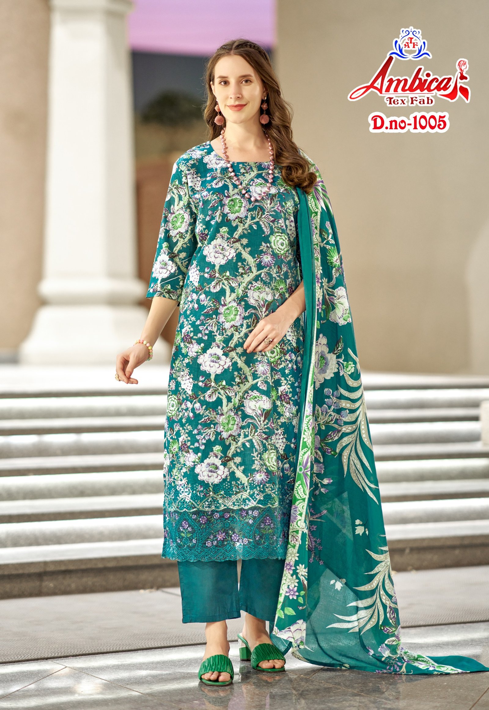 AMAYRA VOL 1 AMBICA TEX (cotton Dupatta) - Image 8
