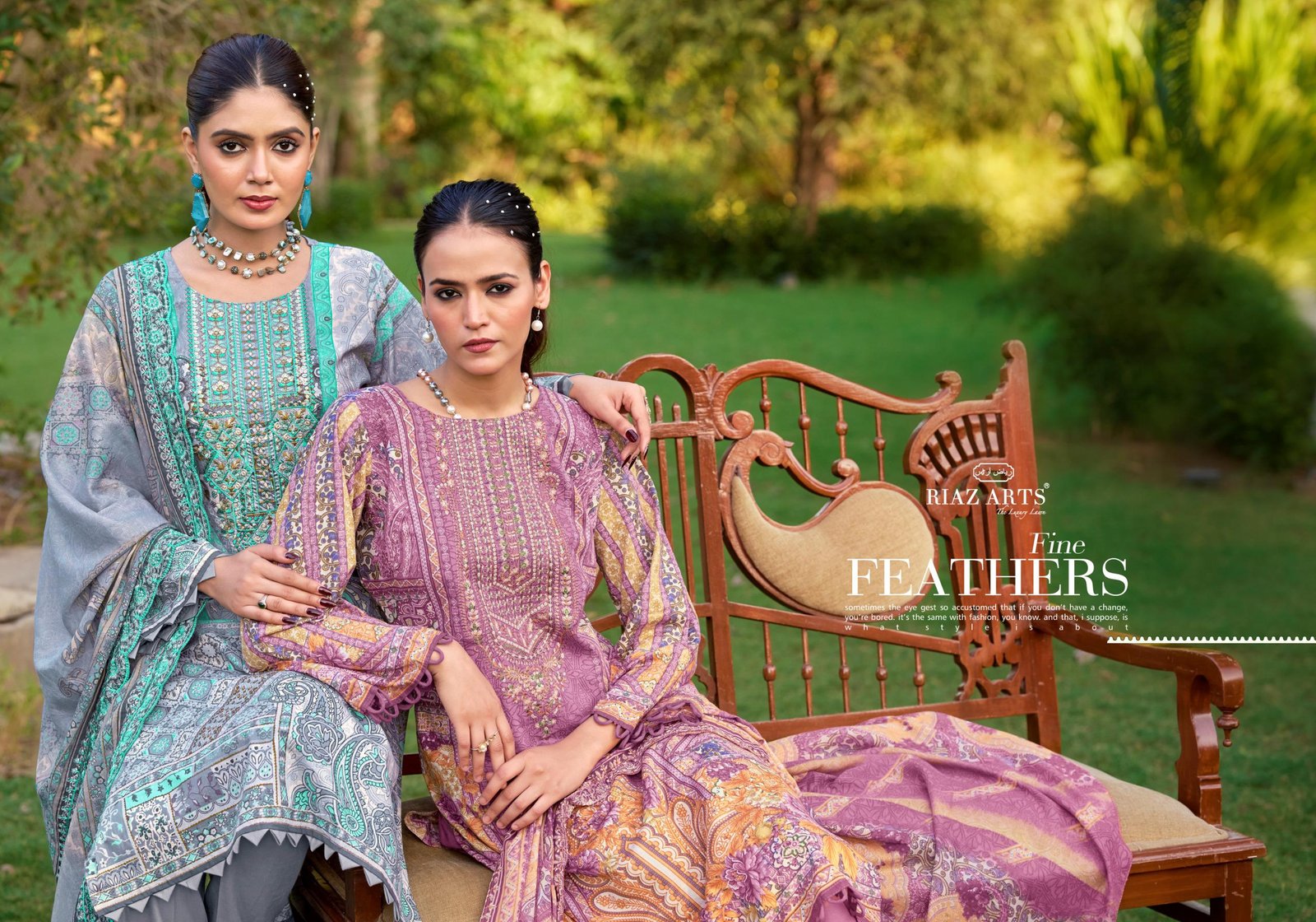 BIN SAEED FARMAISH 2 RIAZ ARTS (Cotton Dupatta) - Image 15