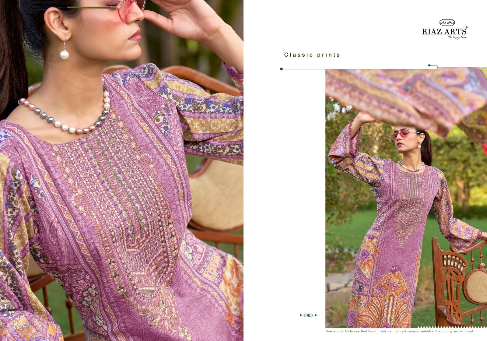 BIN SAEED FARMAISH 2 RIAZ ARTS (Cotton Dupatta) - Image 7