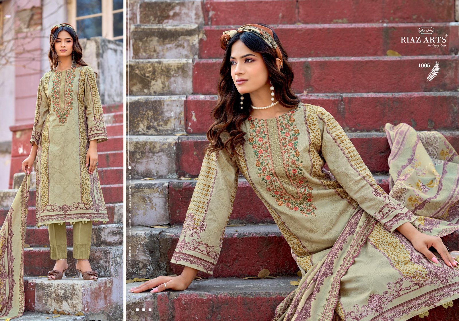 BIN SAEED SURBHI RIAZ ARTS (Cotton Dupatta) - Image 14