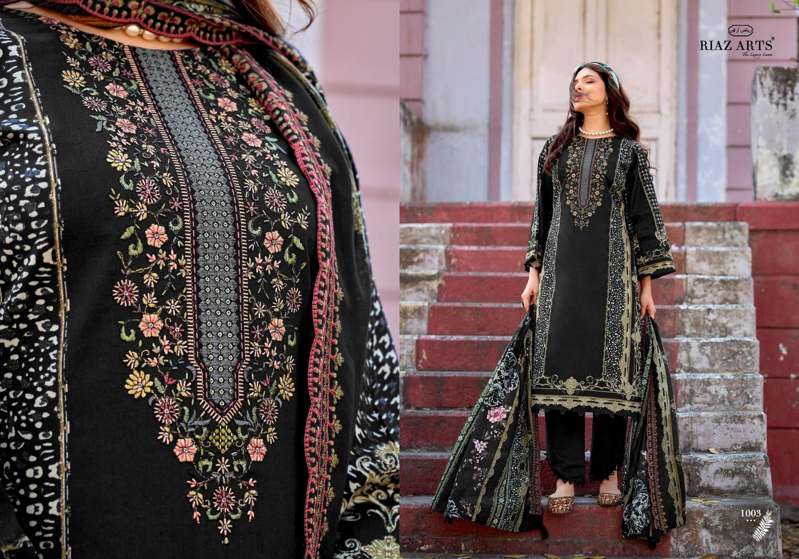BIN SAEED SURBHI RIAZ ARTS (Cotton Dupatta) - Image 17