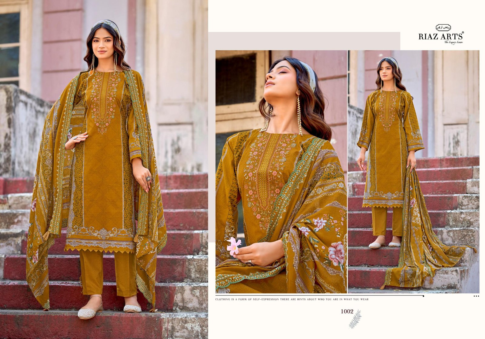 BIN SAEED SURBHI RIAZ ARTS (Cotton Dupatta) - Image 18
