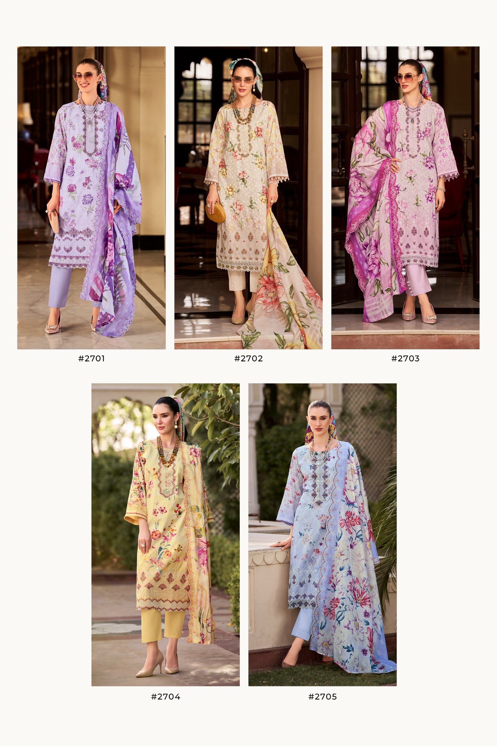 CHIKANKARI VOL 27 BY PAKIZA (Cotton Dupatta) - Image 6