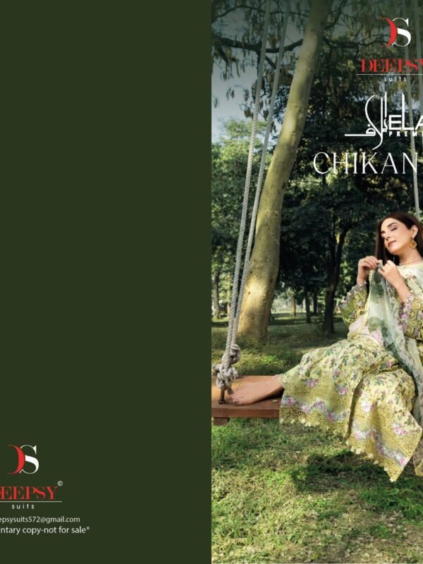 ELAF CHIKANKARI BY DEEPSY SUITS