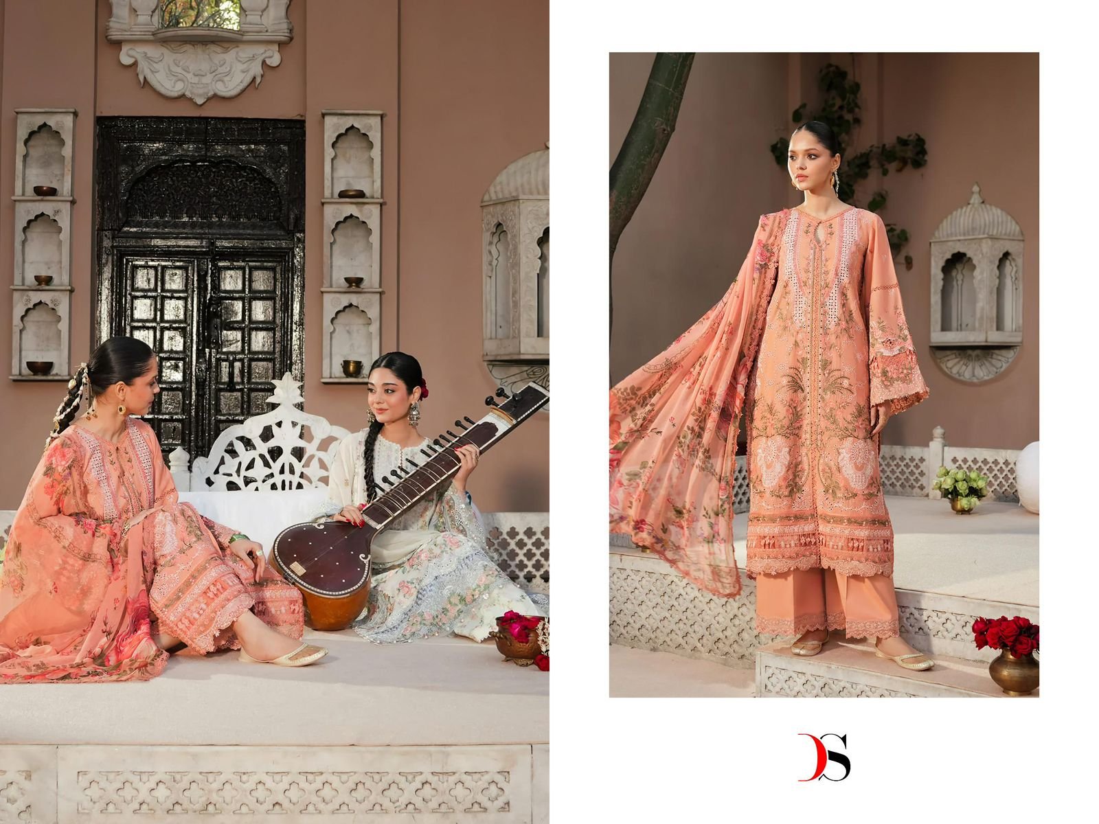 ELAF PREMIUM 4 LUXURY LAWN BY DEEPSY SUITS (Kota Dupatta) - Image 11