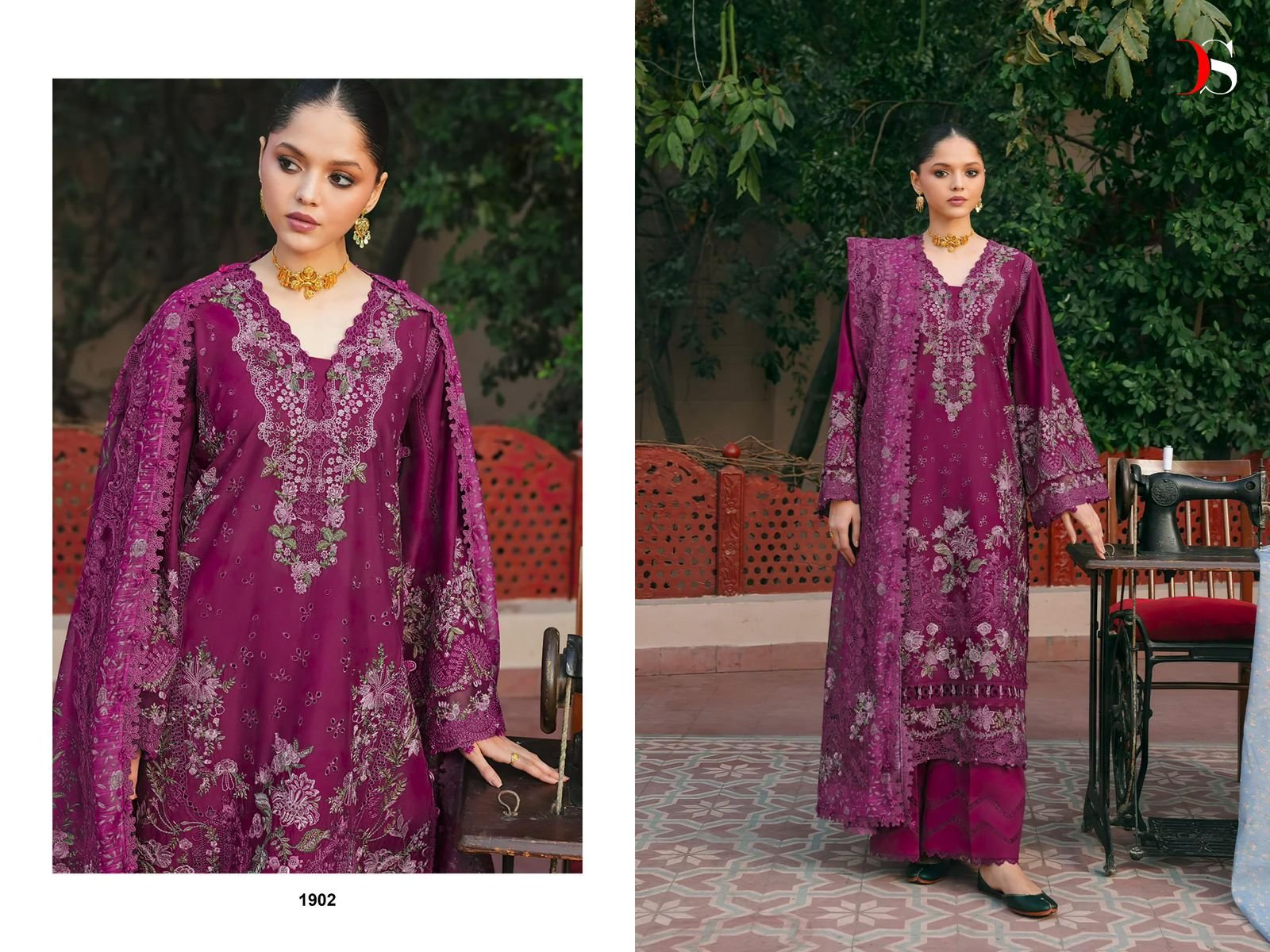 ELAF PREMIUM 4 LUXURY LAWN BY DEEPSY SUITS (Kota Dupatta) - Image 14