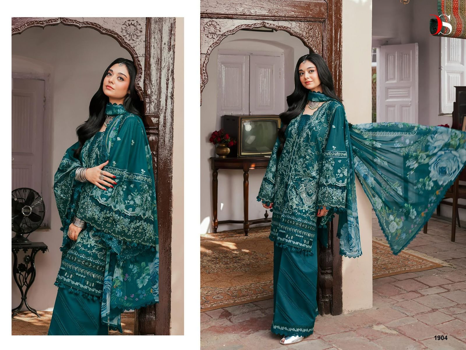 ELAF PREMIUM 4 LUXURY LAWN BY DEEPSY SUITS (Kota Dupatta) - Image 7