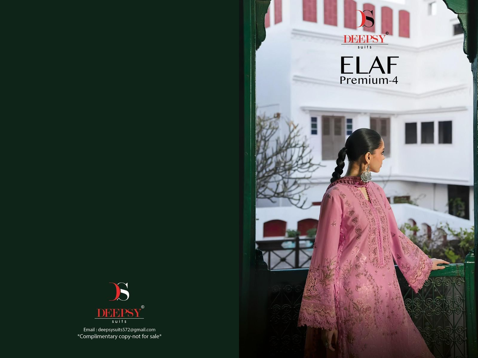 ELAF PREMIUM 4 LUXURY LAWN BY DEEPSY SUITS