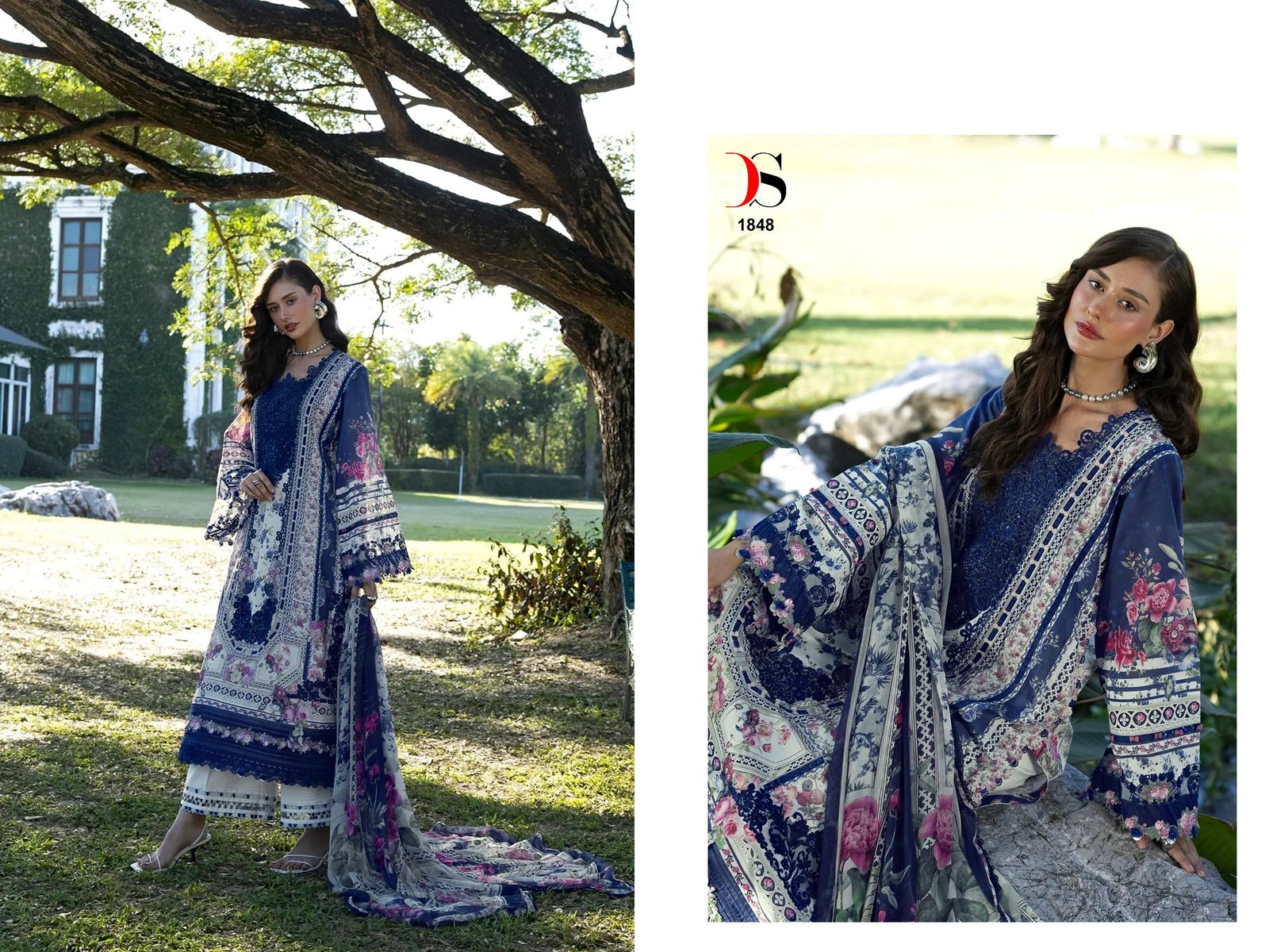ELAF SIGNATURE NX DEEPSY SUITS (Cotton Dupatta) - Image 5