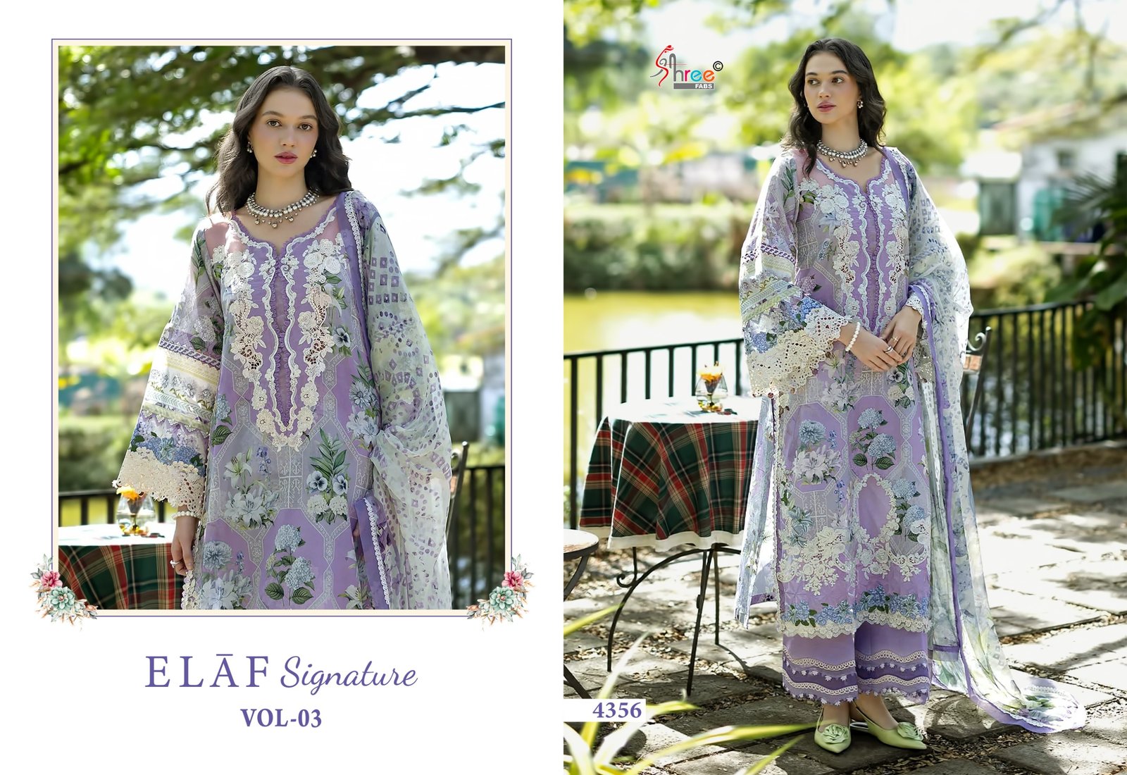 ELAF SIGNATURE VOL 3 SHREE (Chiffon Dupatta) - Image 10