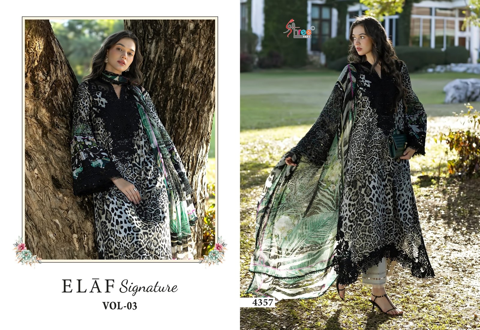 ELAF SIGNATURE VOL 3 SHREE (Chiffon Dupatta) - Image 5