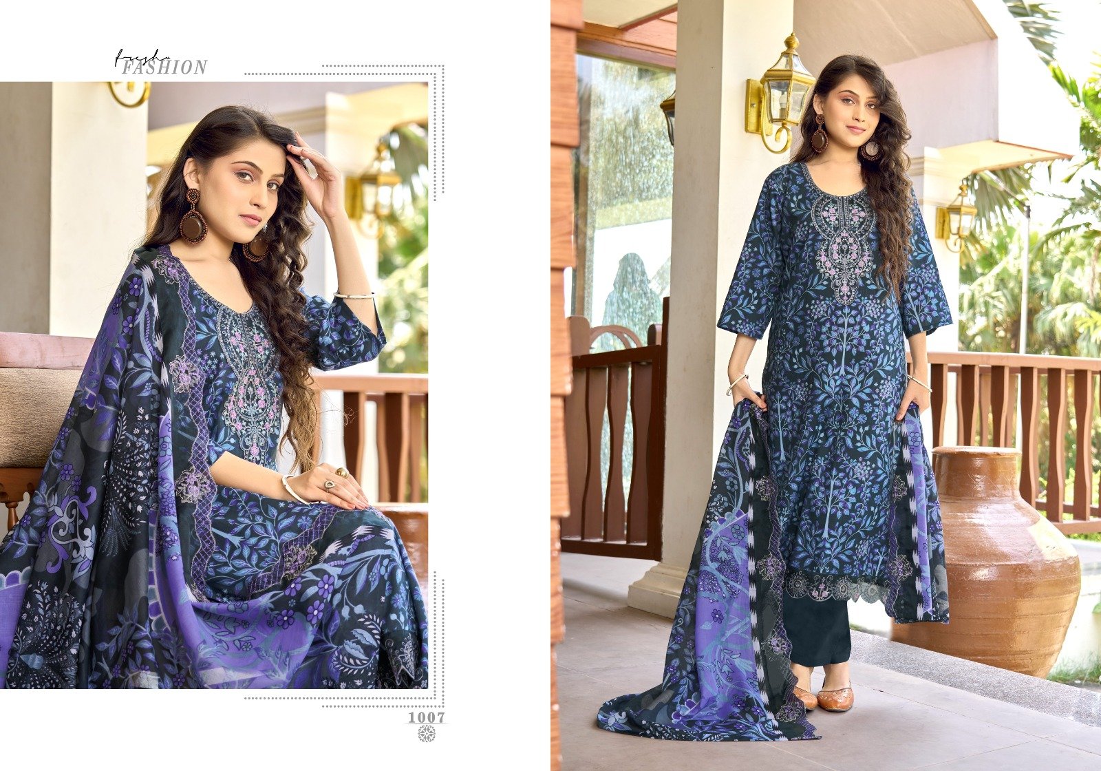 INAYAT VOL 1 AMBICA TEX (cotton Dupatta) - Image 7