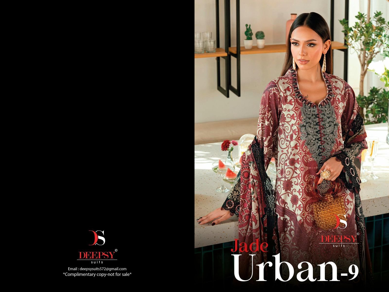 JADE URBAN LAWN 9 DEEPSY SUITS