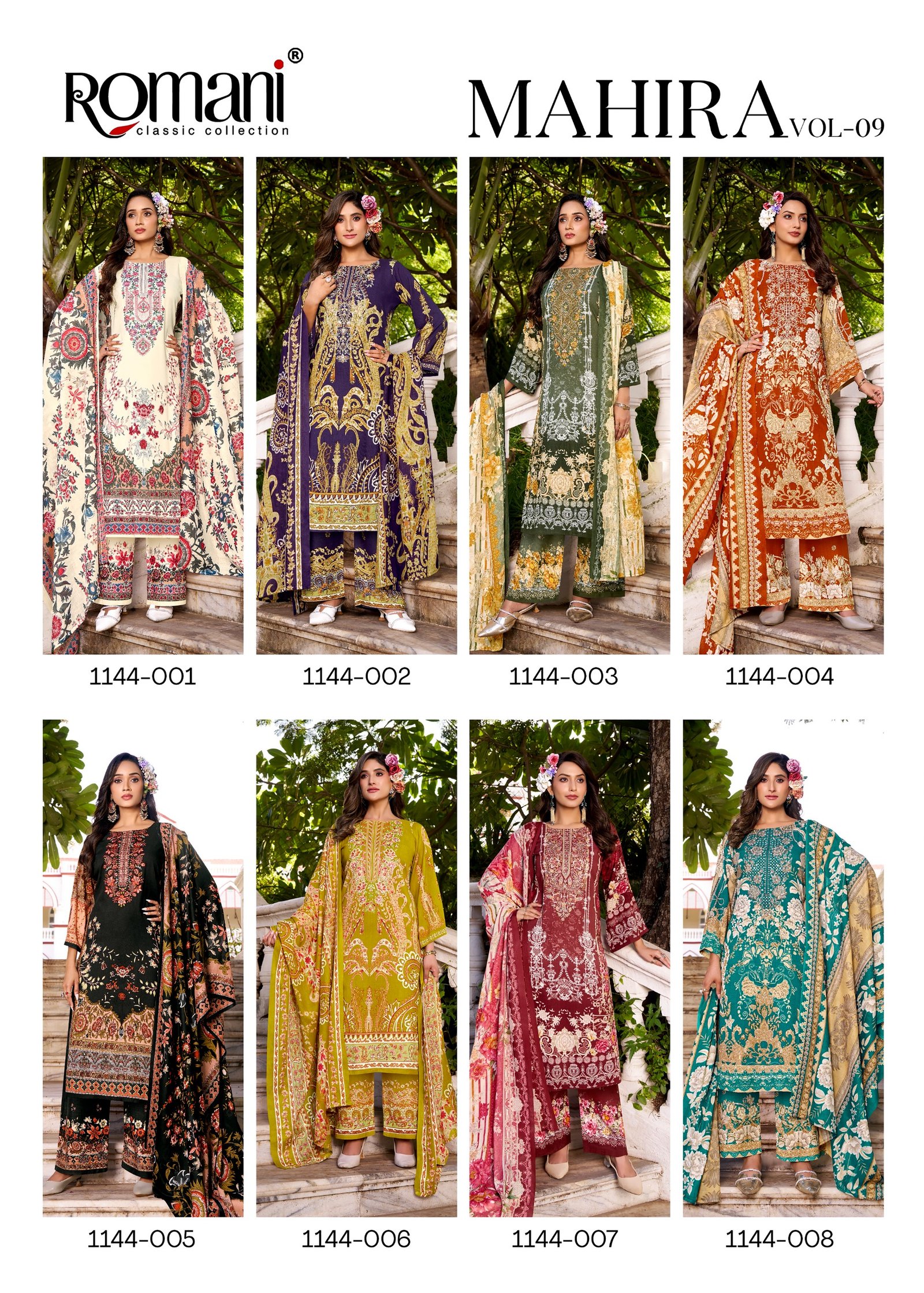 MAHIRA VOL 9 ROMANI (Cotton Dupatta) - Image 8