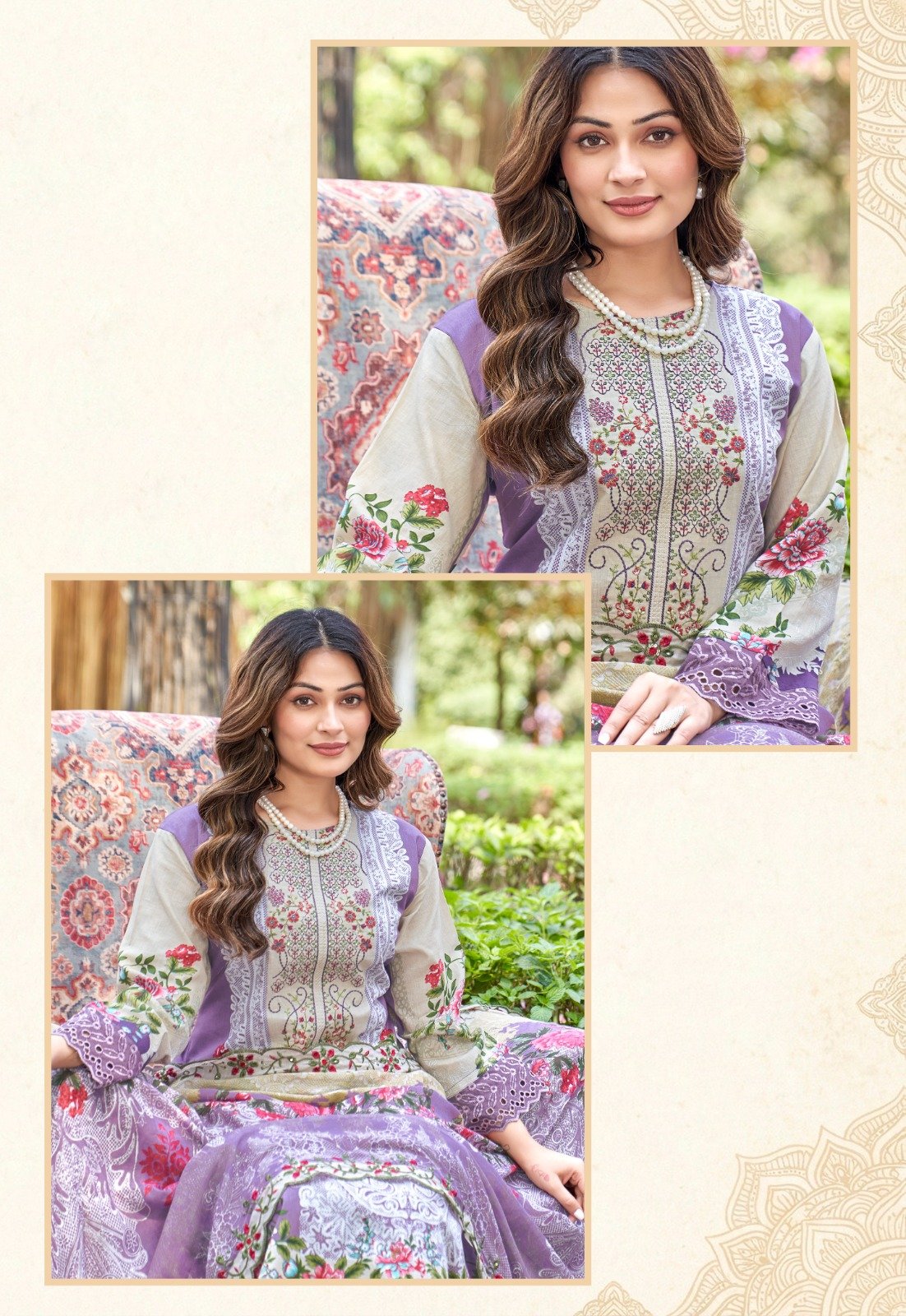 MARYAM 23 AMBICA TEX (cotton Dupatta) - Image 5