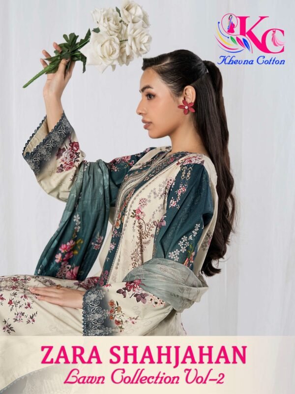 ZARA SHAHJAHAN VOL 2 KC COTTON