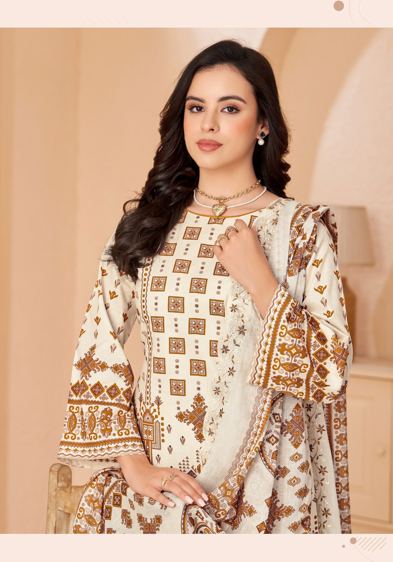 ANARKALI SPECIAL ALOK (Cotton Dupatta) - Image 3