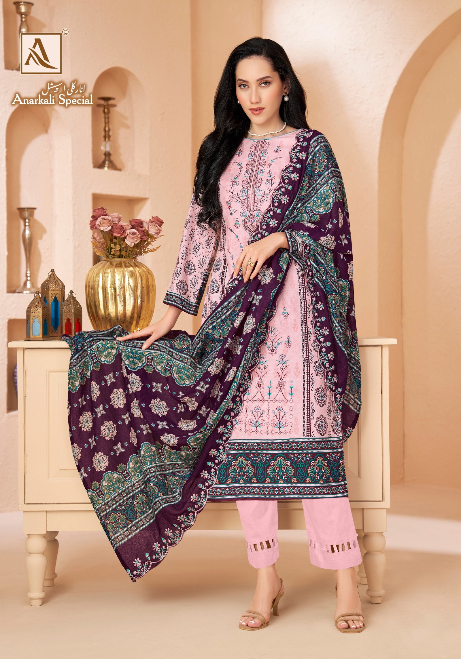 ANARKALI SPECIAL ALOK (Cotton Dupatta) - Image 5