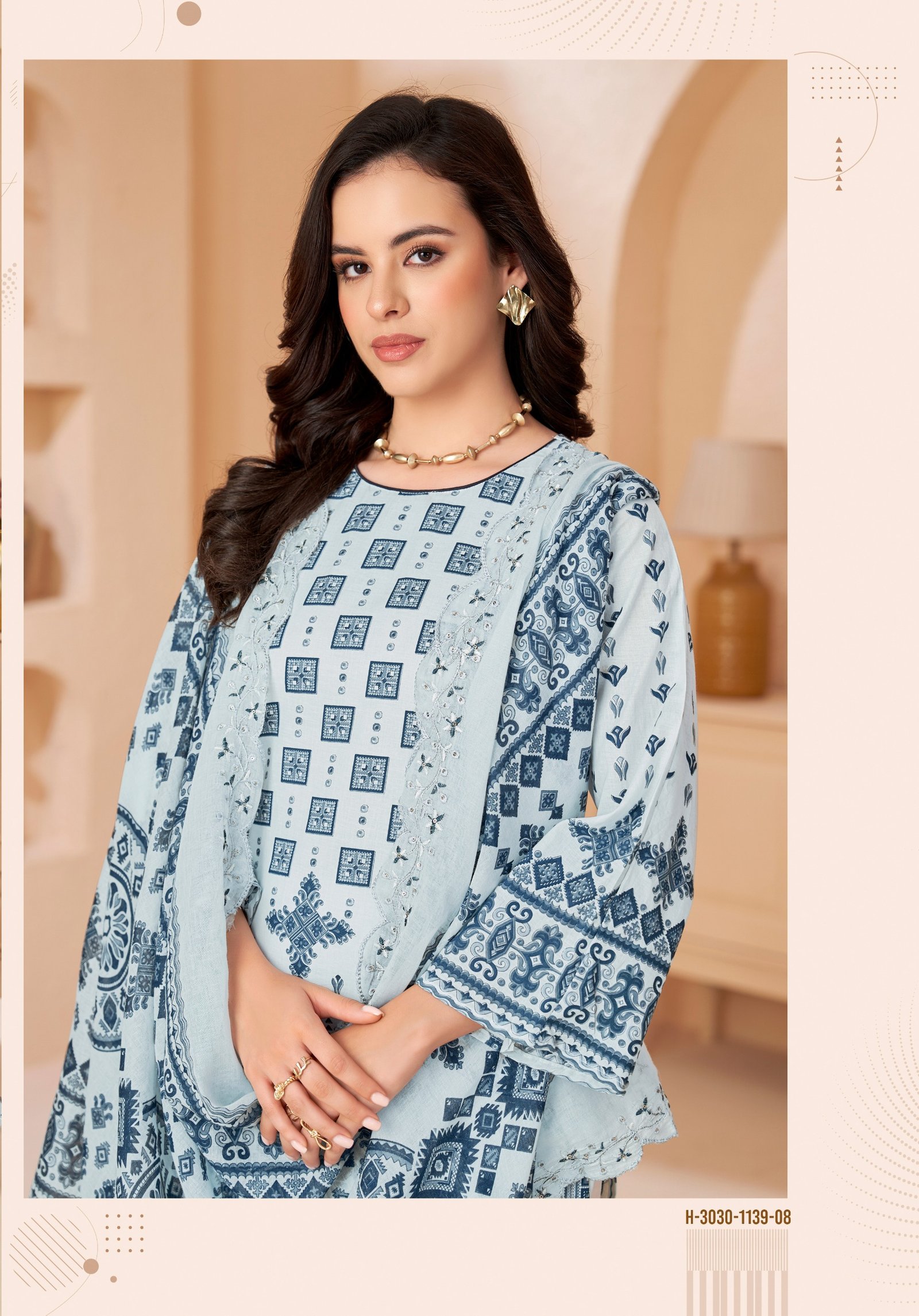 ANARKALI SPECIAL ALOK (Cotton Dupatta) - Image 7