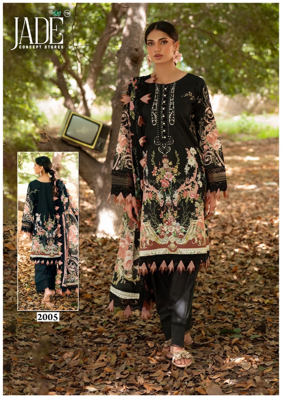 BIN SAEED EXCLUSIVE HEAVY COTTON COLLECTION VOL 20 JADE (Cotton Dupatta) - Image 10