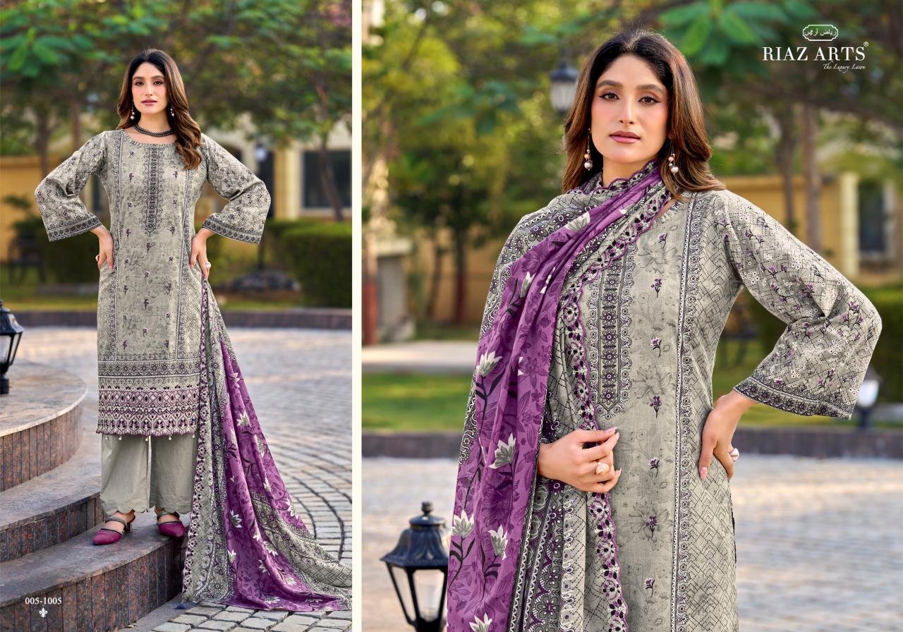 BIN SAEED RIAZ VOL 16 (Cotton Dupatta) - Image 11