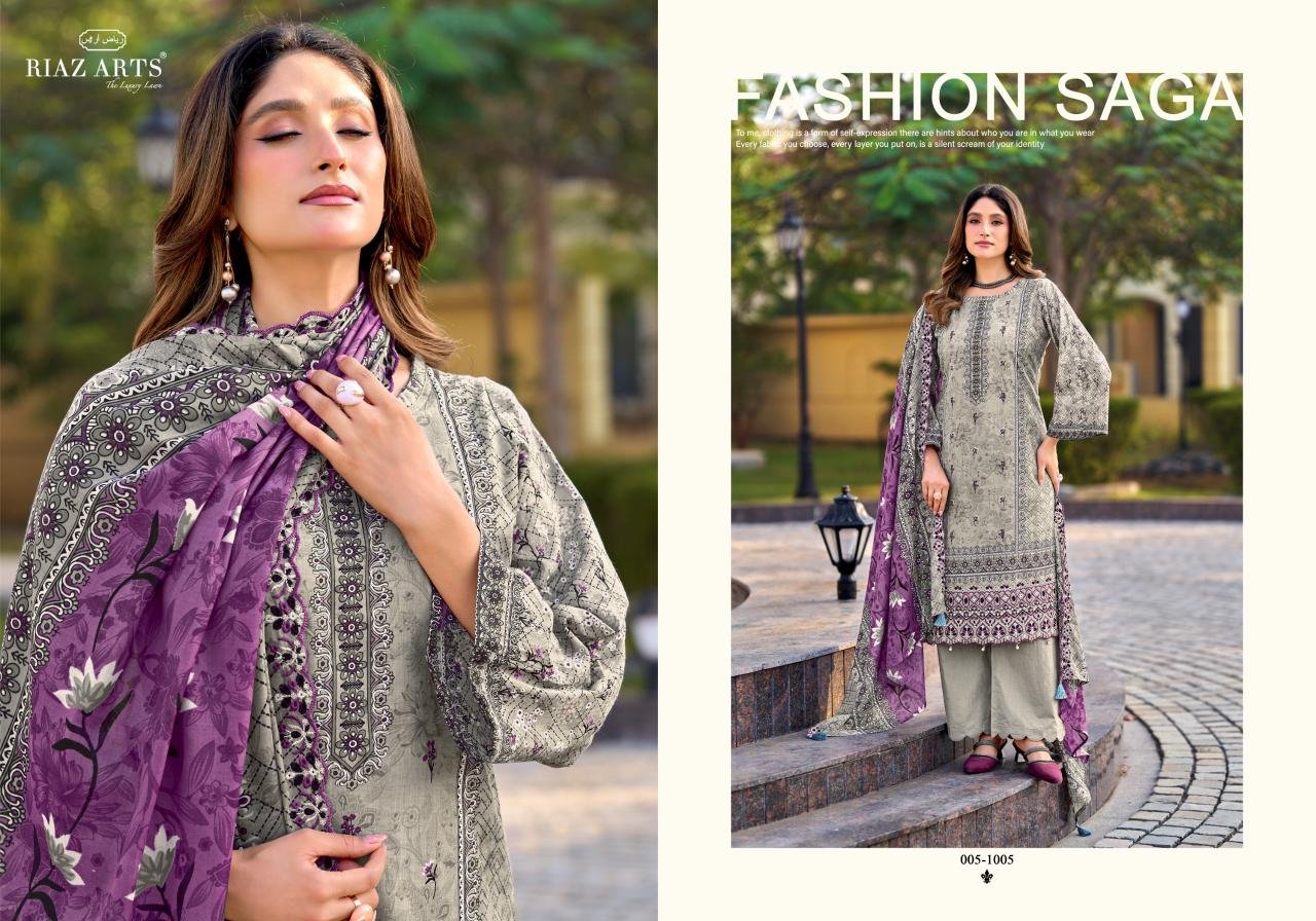 BIN SAEED RIAZ VOL 16 (Cotton Dupatta) - Image 15