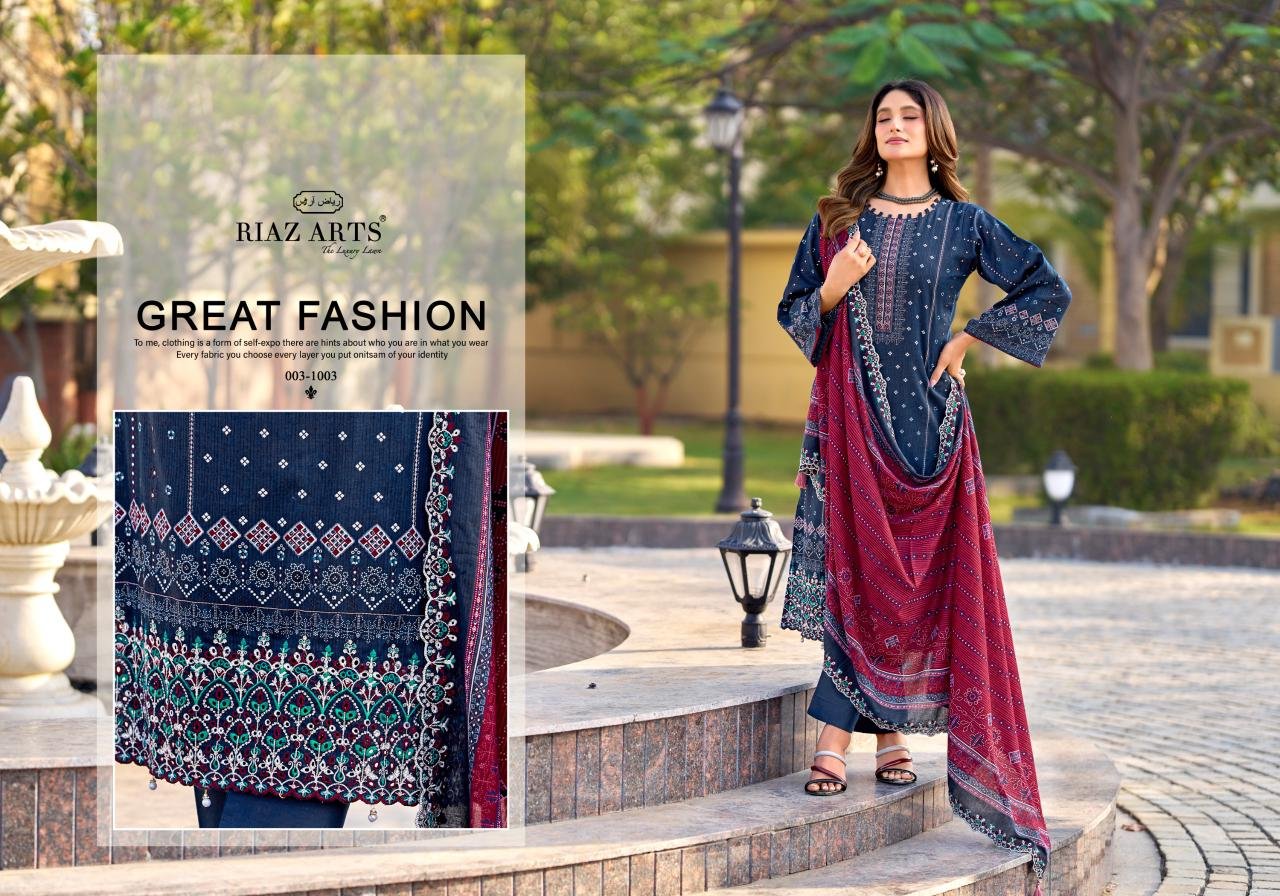 BIN SAEED RIAZ VOL 16 (Cotton Dupatta) - Image 7