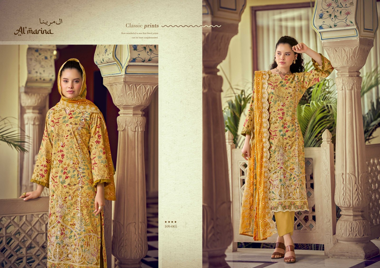 CHIKANKARI VOL 5 ALMARINA (cotton Dupatta) - Image 6