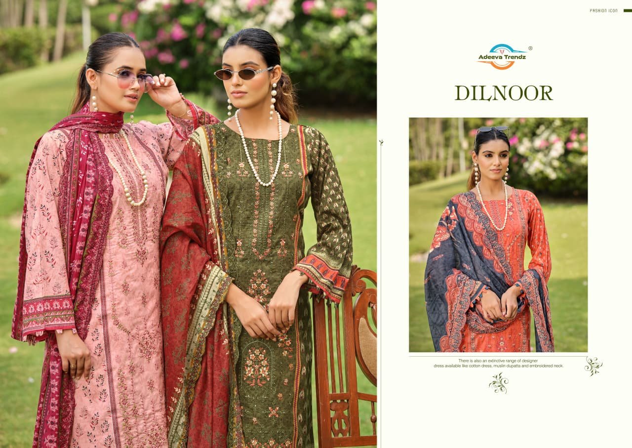 DILNOOR ADEEVA TRENDZ (Cotton dupatta) - Image 11