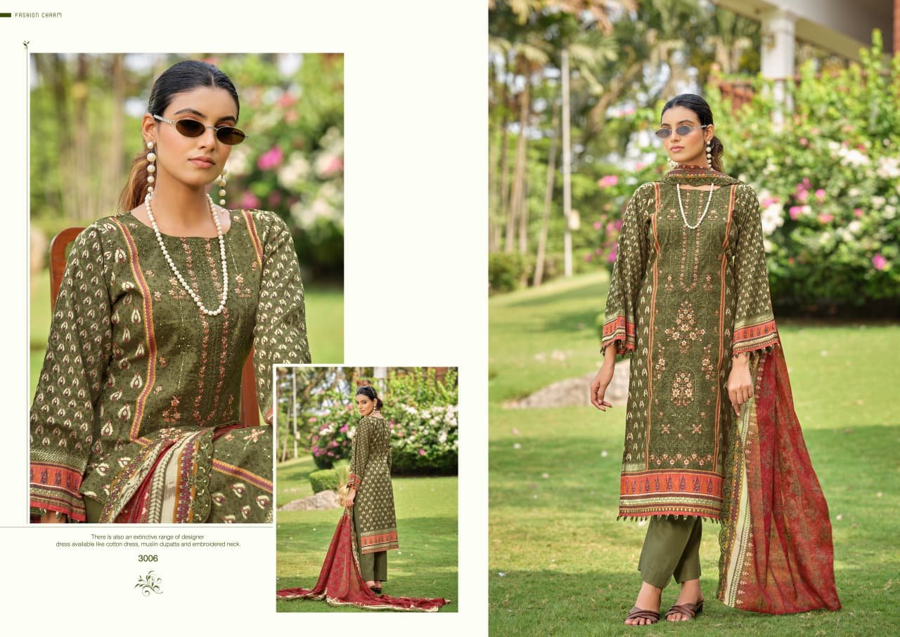 DILNOOR ADEEVA TRENDZ (Cotton dupatta) - Image 13