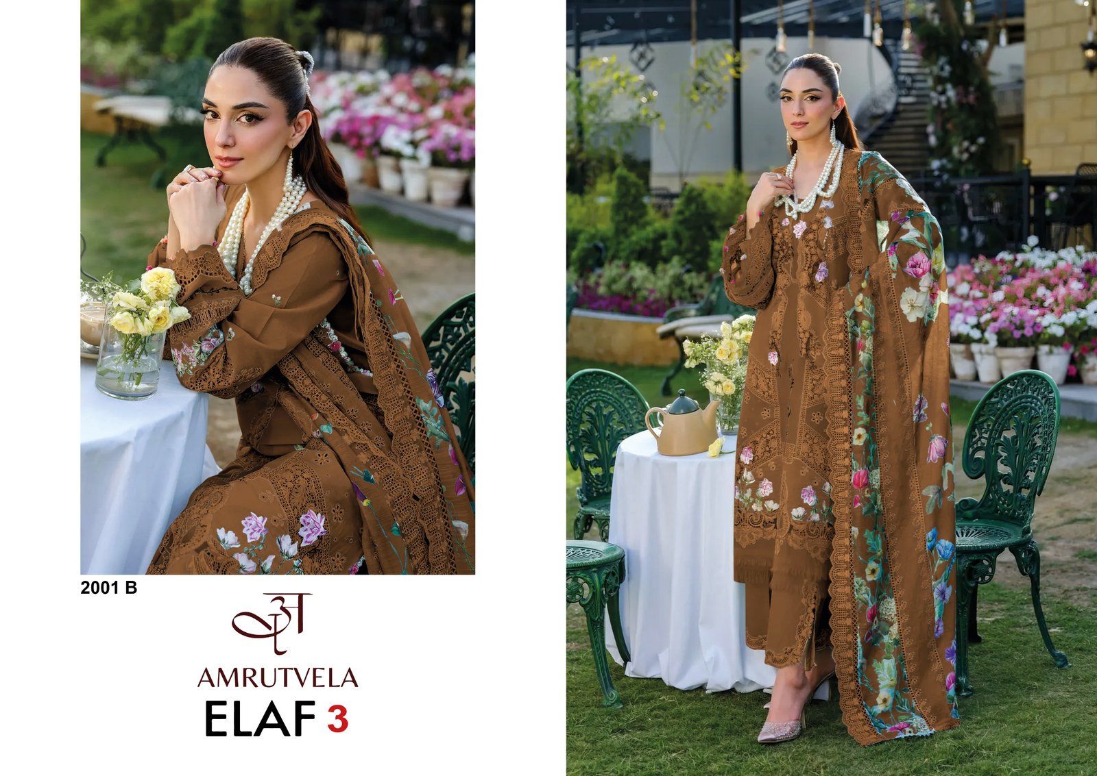 ELAF 3 LUXURY LAWN BY AMRUTVELA - Image 3