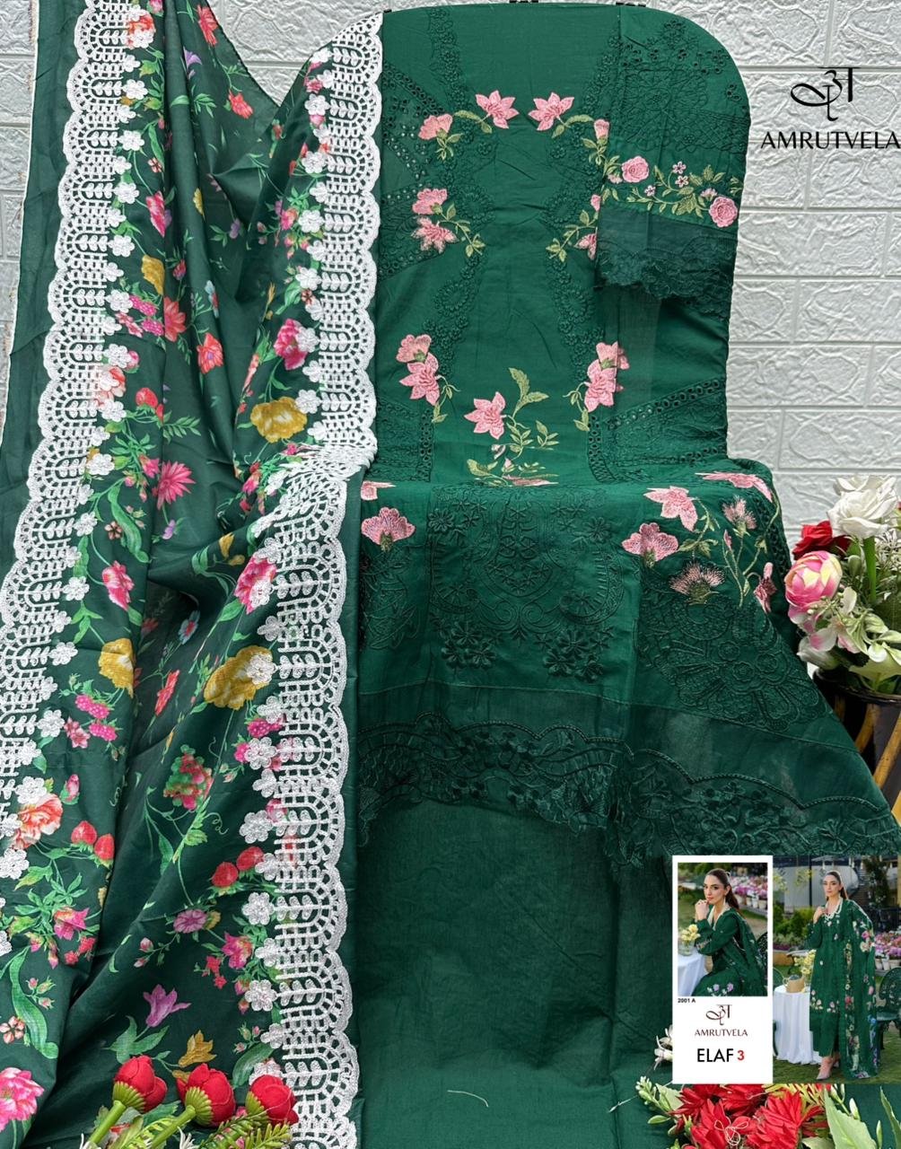 ELAF 3 LUXURY LAWN BY AMRUTVELA - Image 6