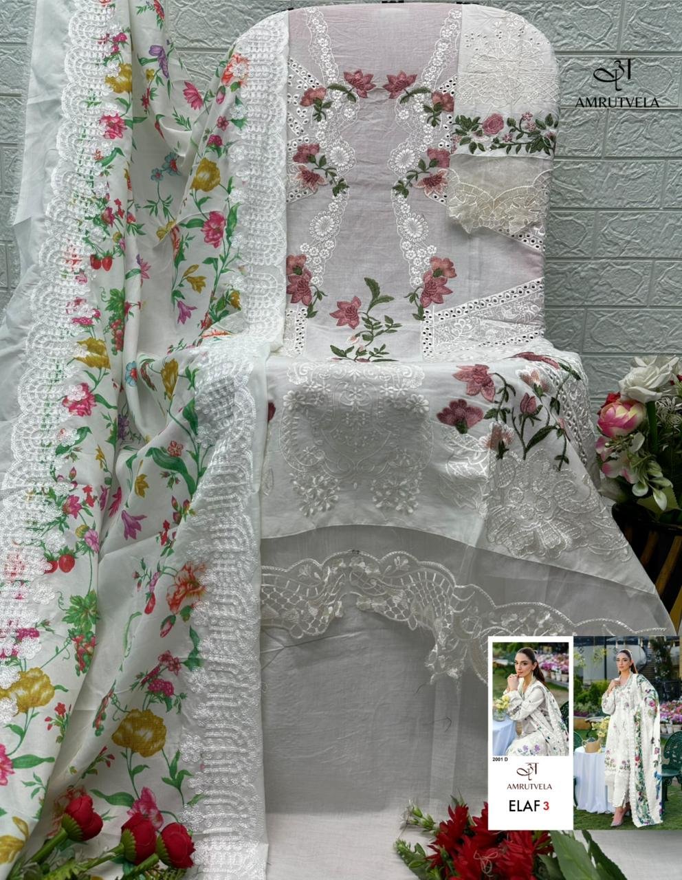 ELAF 3 LUXURY LAWN BY AMRUTVELA - Image 9