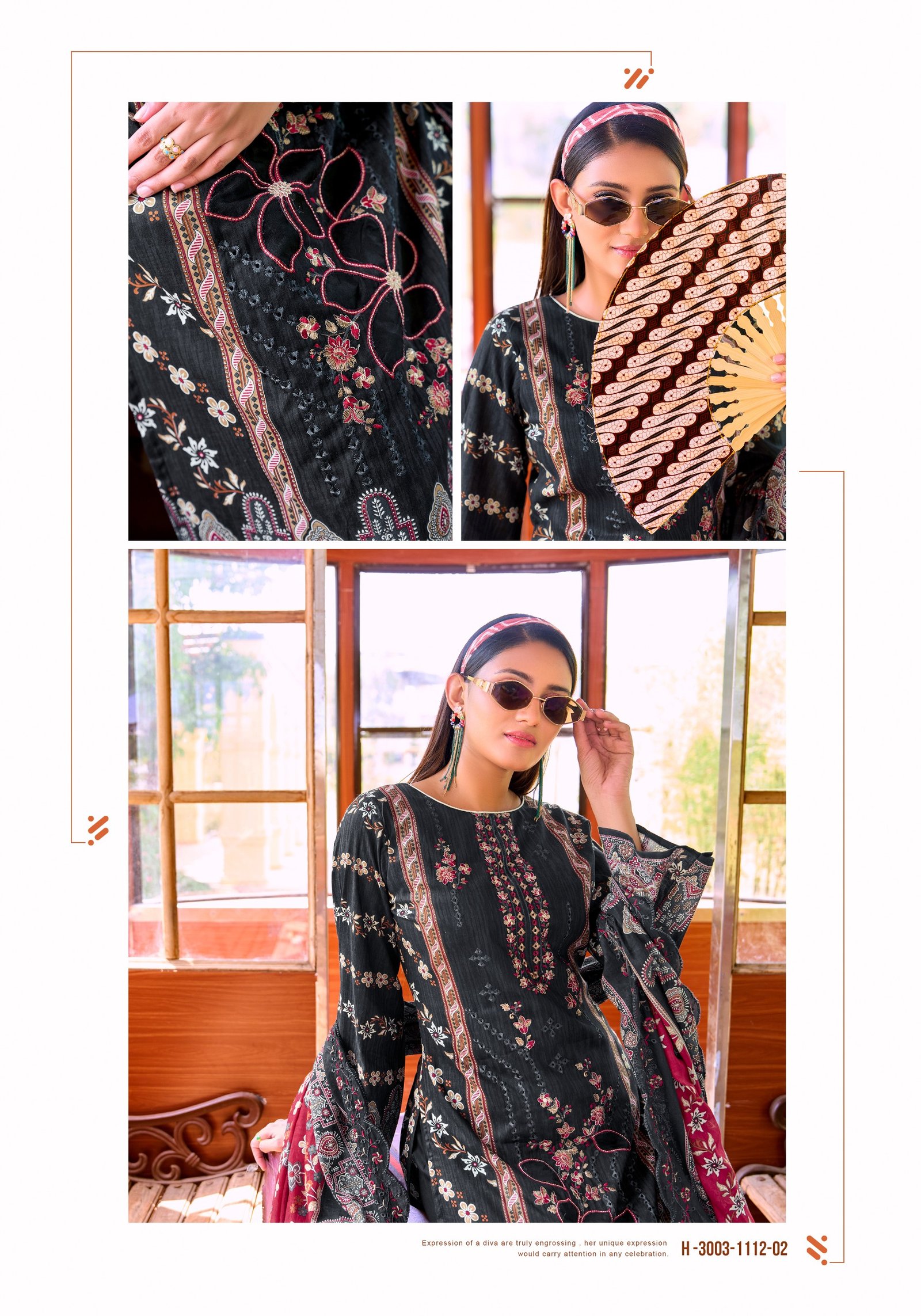 ELAN ROYALE ALOK (Cotton Dupatta) - Image 11