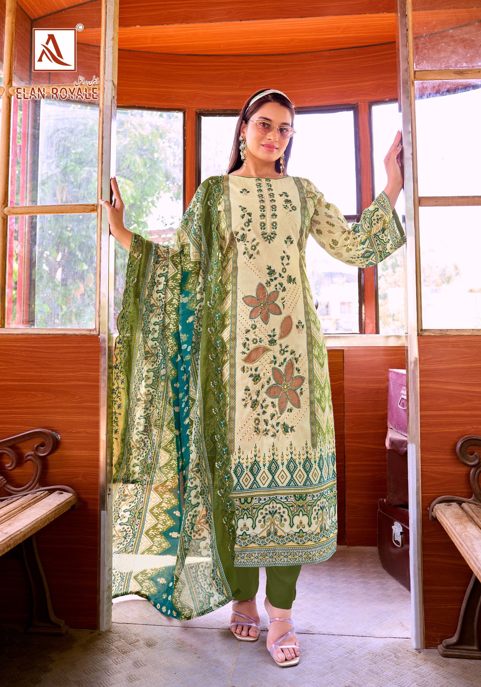 ELAN ROYALE ALOK (Cotton Dupatta) - Image 12