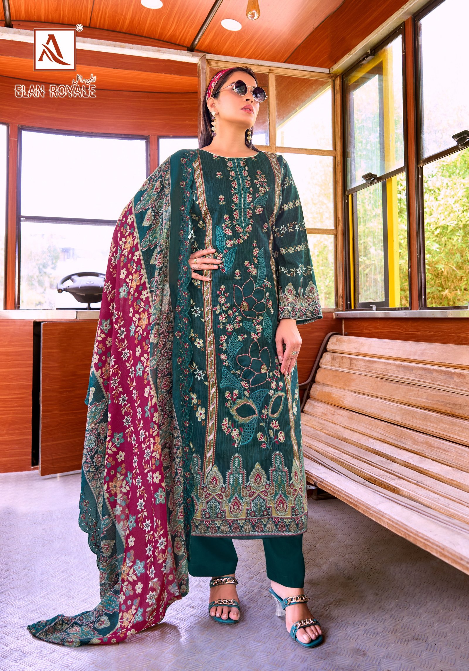 ELAN ROYALE ALOK (Cotton Dupatta) - Image 13