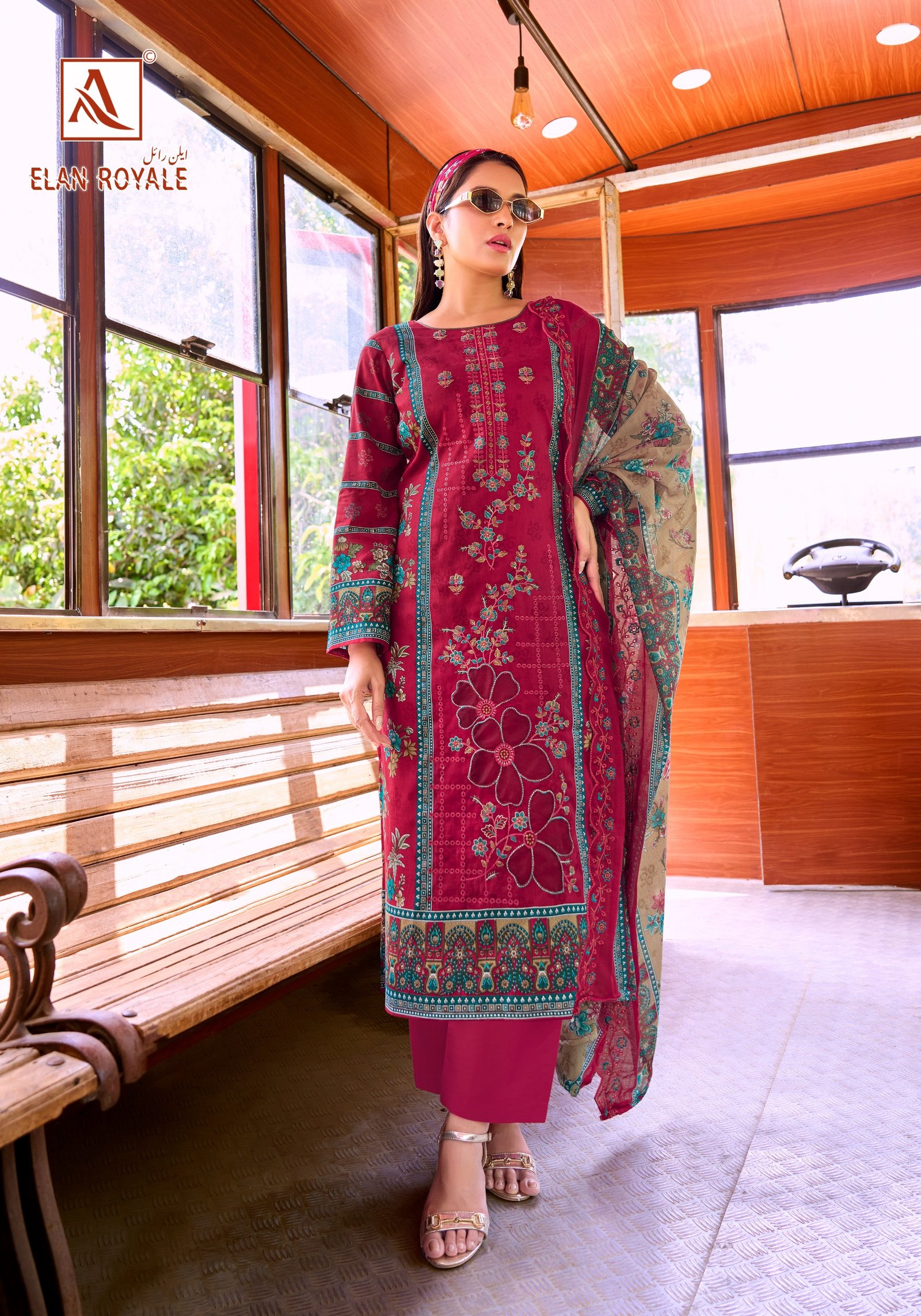 ELAN ROYALE ALOK (Cotton Dupatta) - Image 18
