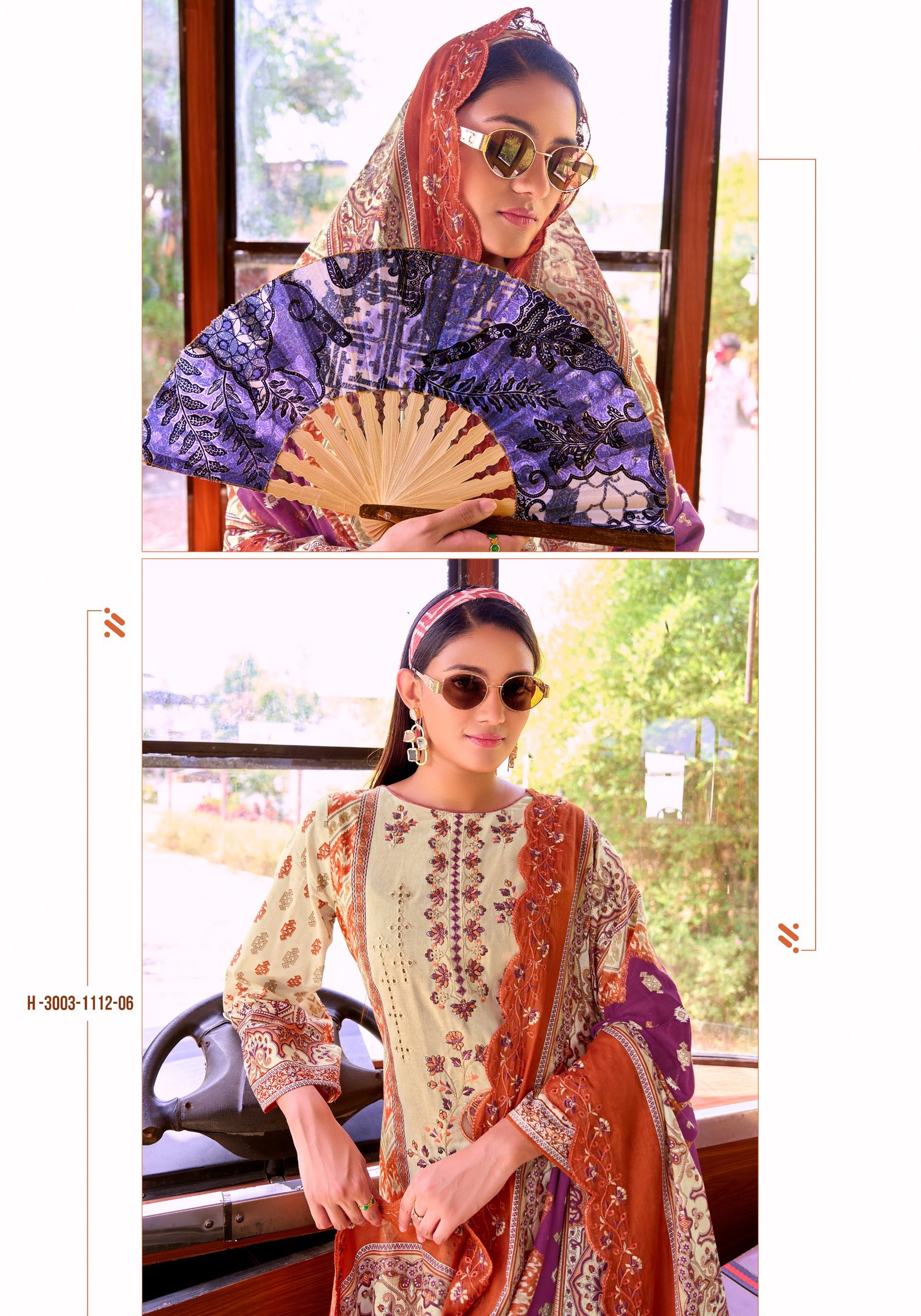 ELAN ROYALE ALOK (Cotton Dupatta) - Image 19