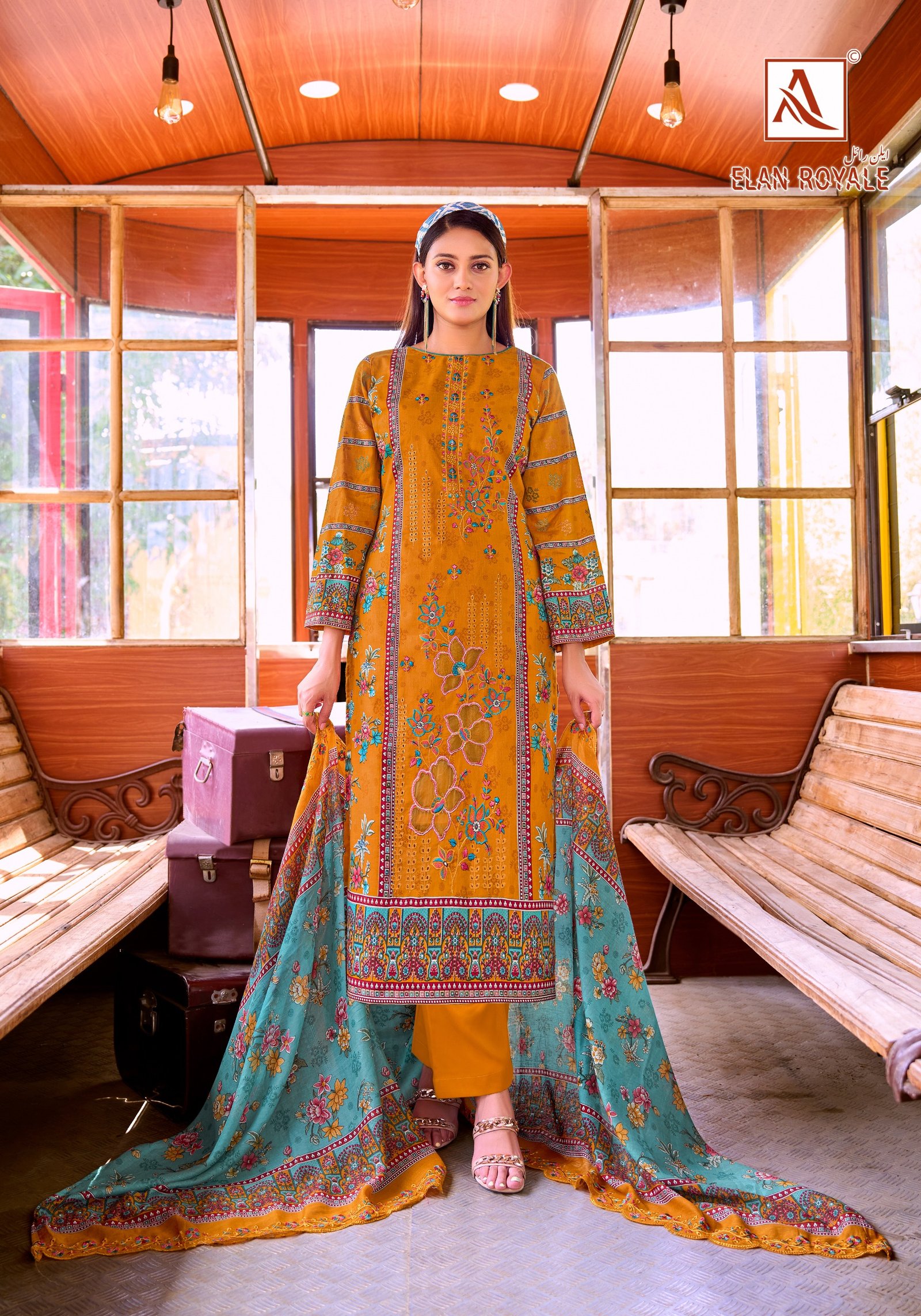 ELAN ROYALE ALOK (Cotton Dupatta) - Image 7