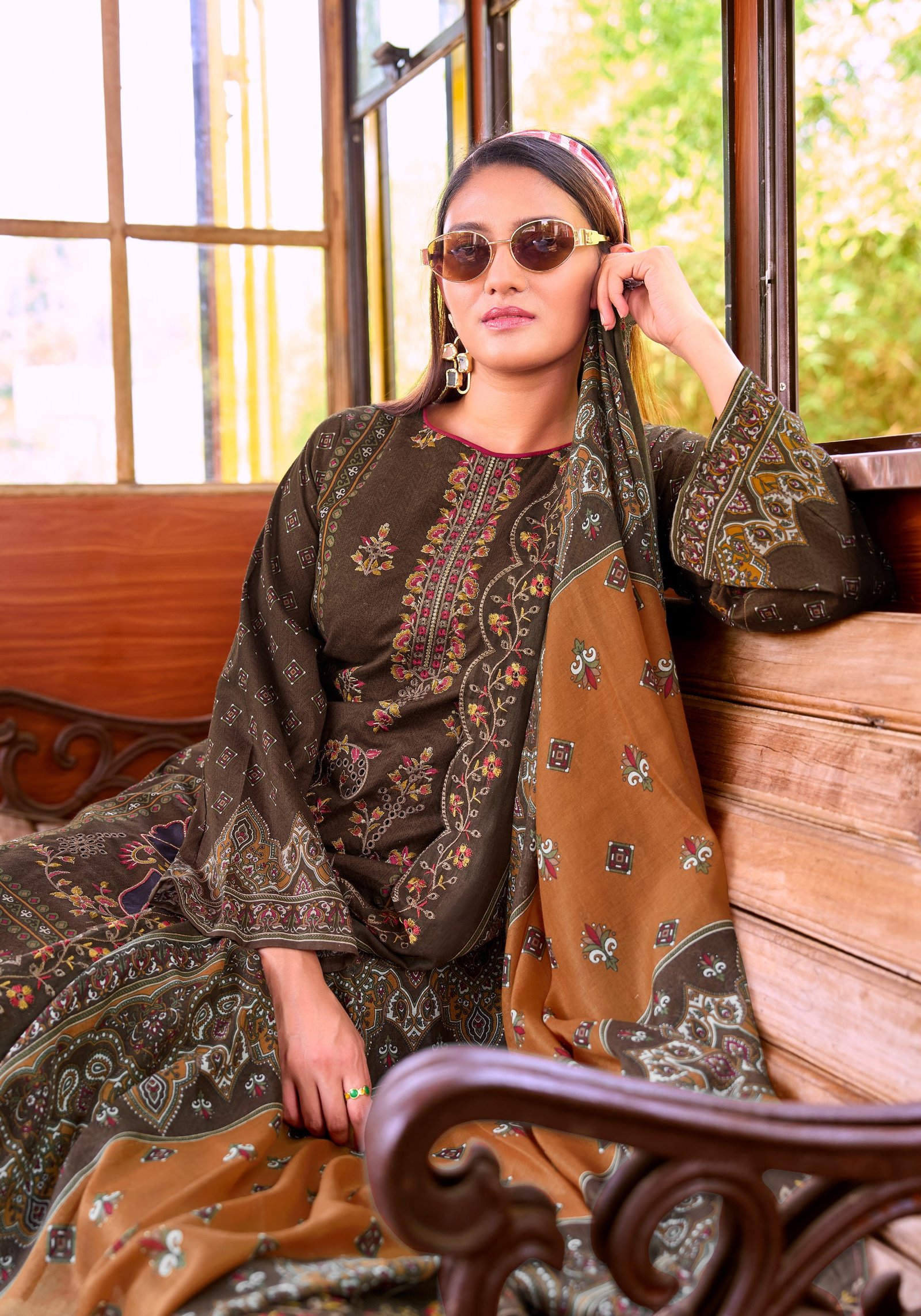 ELAN ROYALE ALOK (Cotton Dupatta) - Image 8