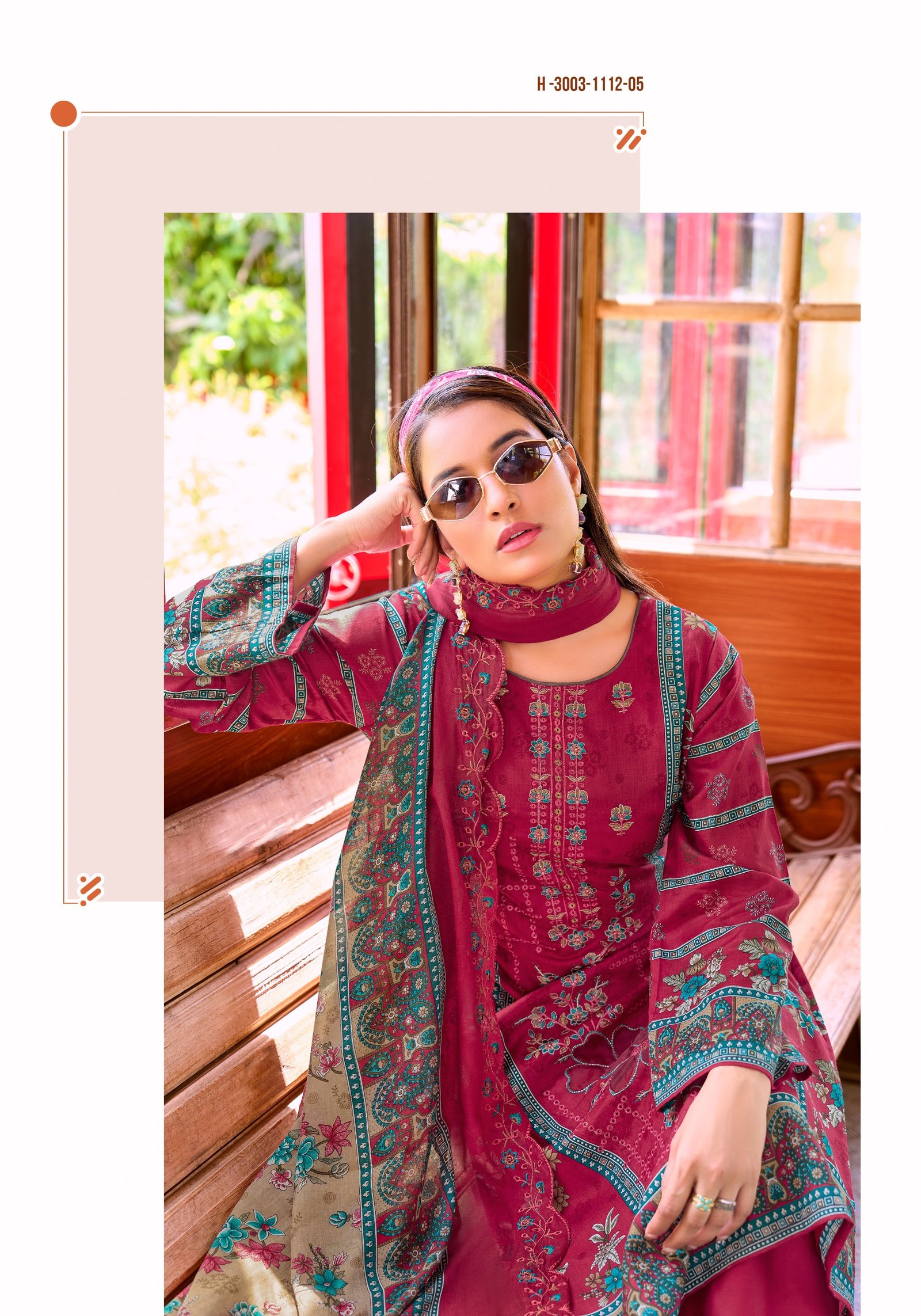 ELAN ROYALE ALOK (Cotton Dupatta) - Image 9