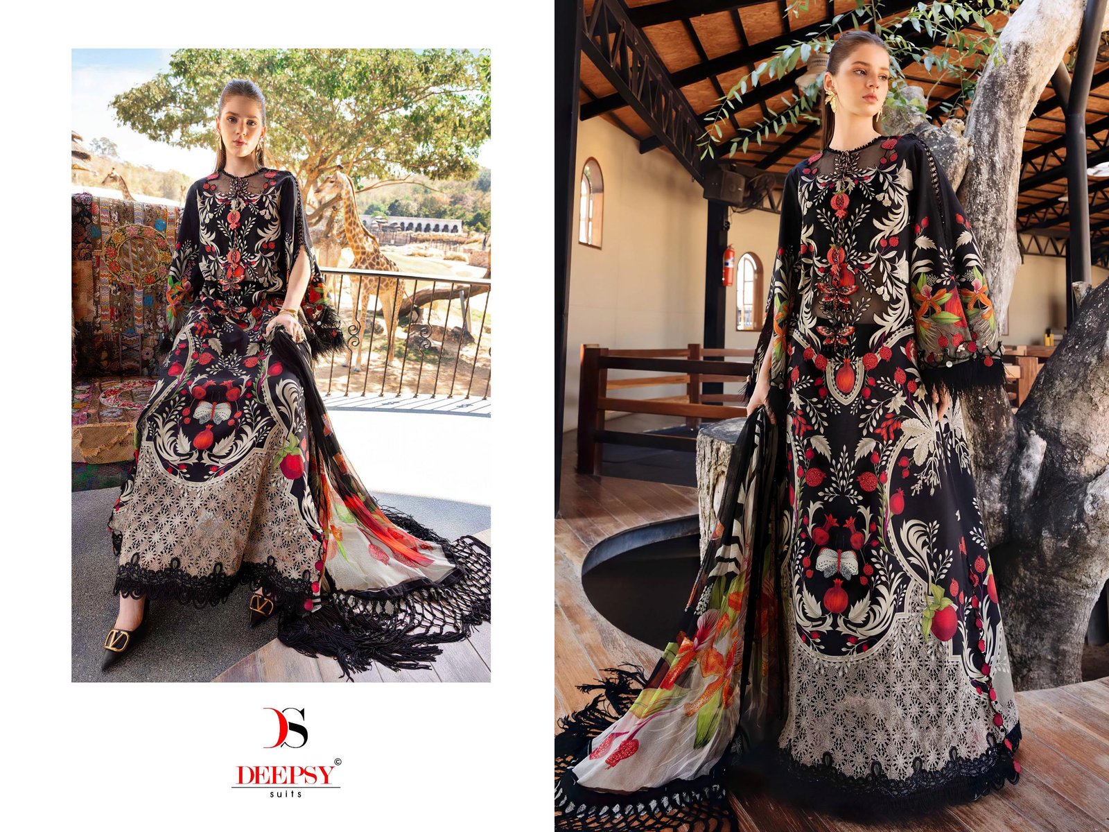 MARIA B MPRINT 6 DEEPSY SUITS