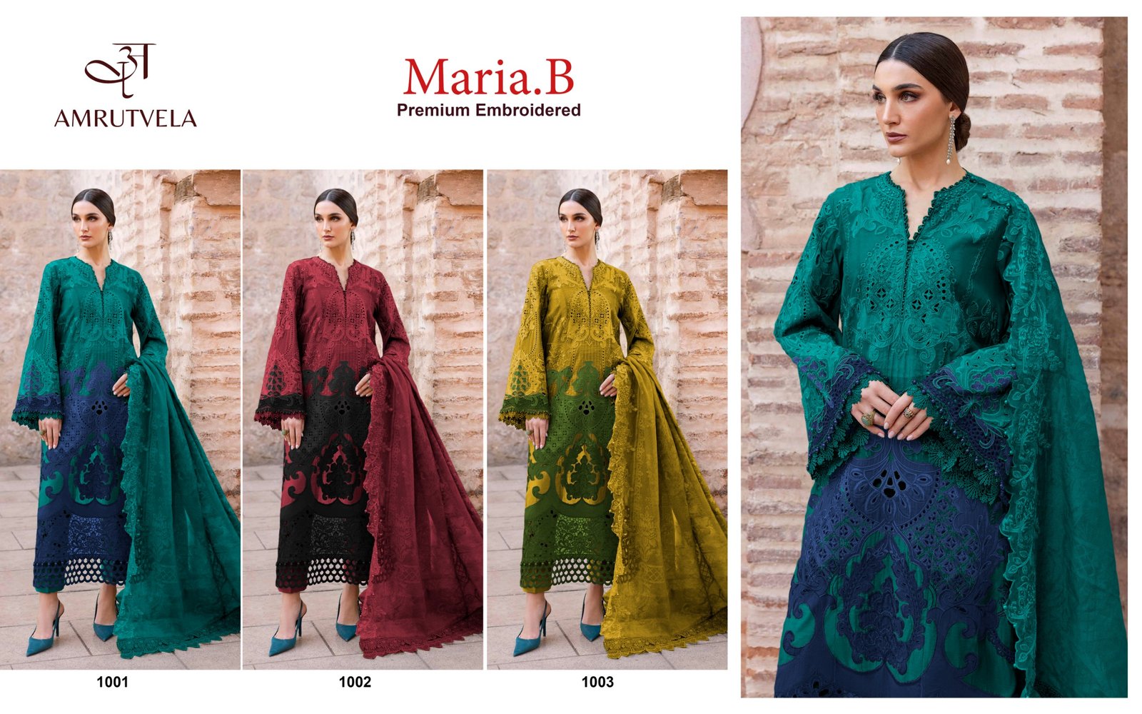 MARIA B PREMIUM EMBROIDERED AMRUTVELA