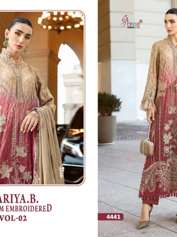 MARIA B PREMIUM EMBROIDERED VOL 2 SHREE