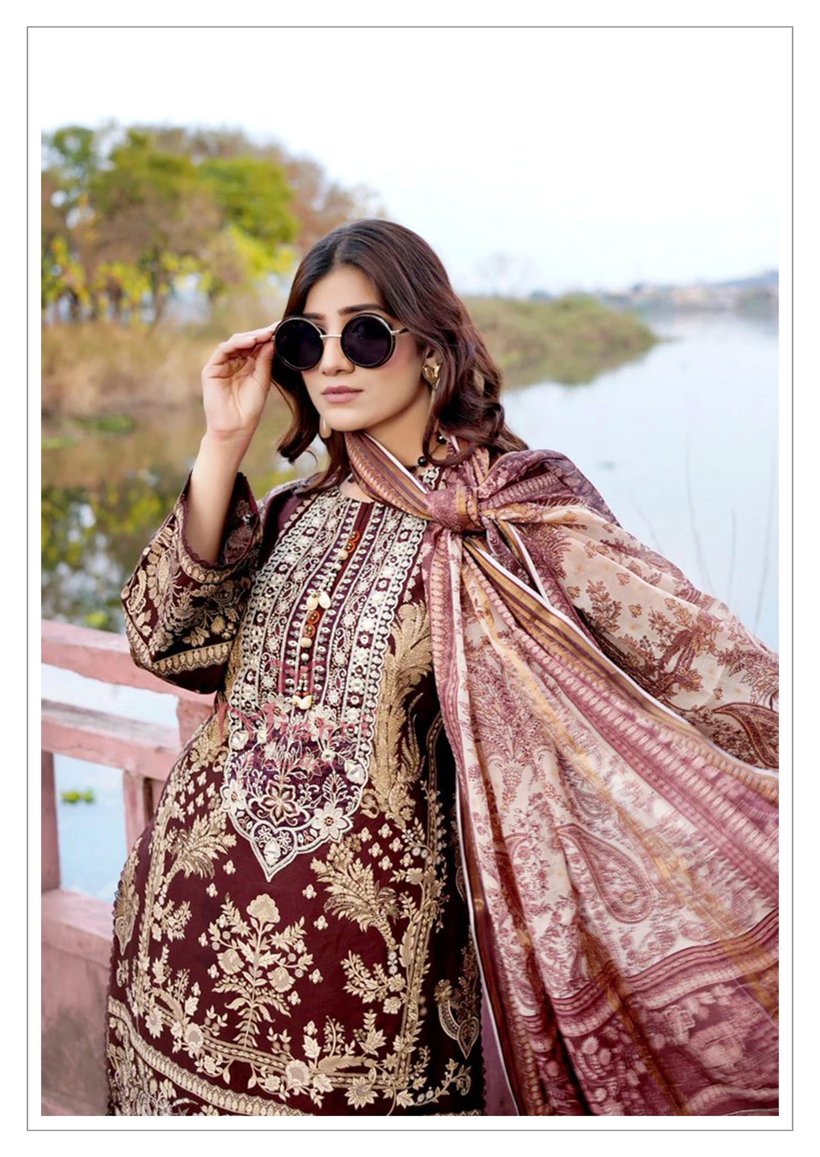 MAUSUMMERY 3 MISHRI (Cotton Dupatta) - Image 10