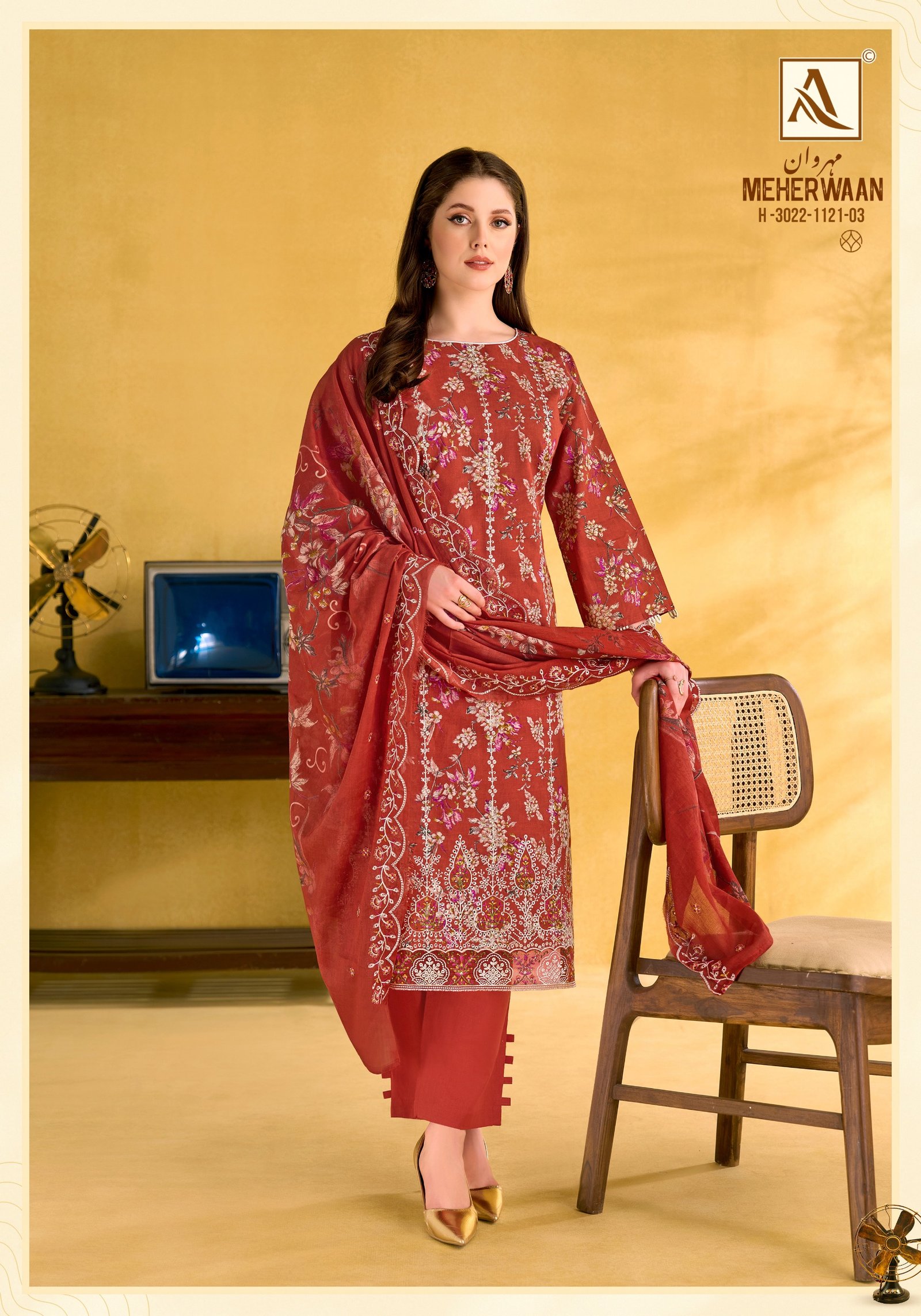 MEHERWAAN ALOK (Cotton Dupatta) - Image 4