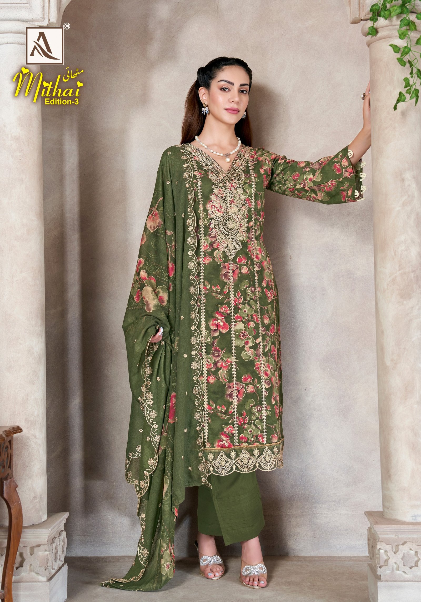 MITHAI 3 ALOK (Cotton Dupatta) - Image 12