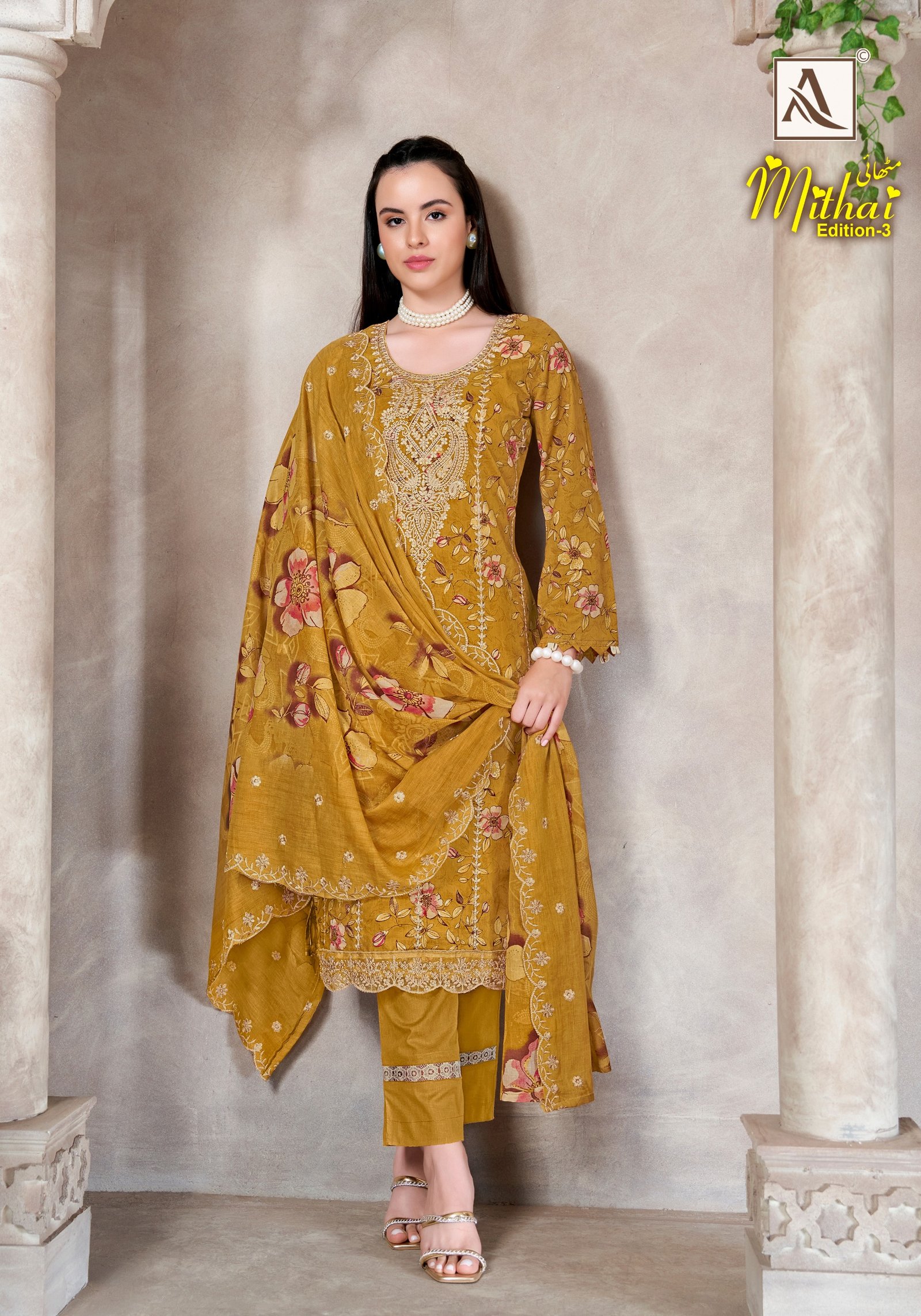 MITHAI 3 ALOK (Cotton Dupatta) - Image 6