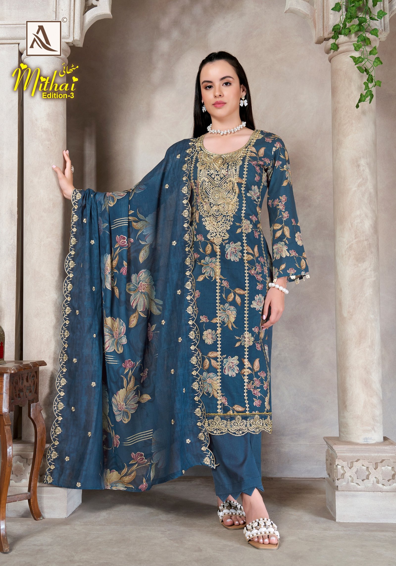 MITHAI 3 ALOK (Cotton Dupatta) - Image 8