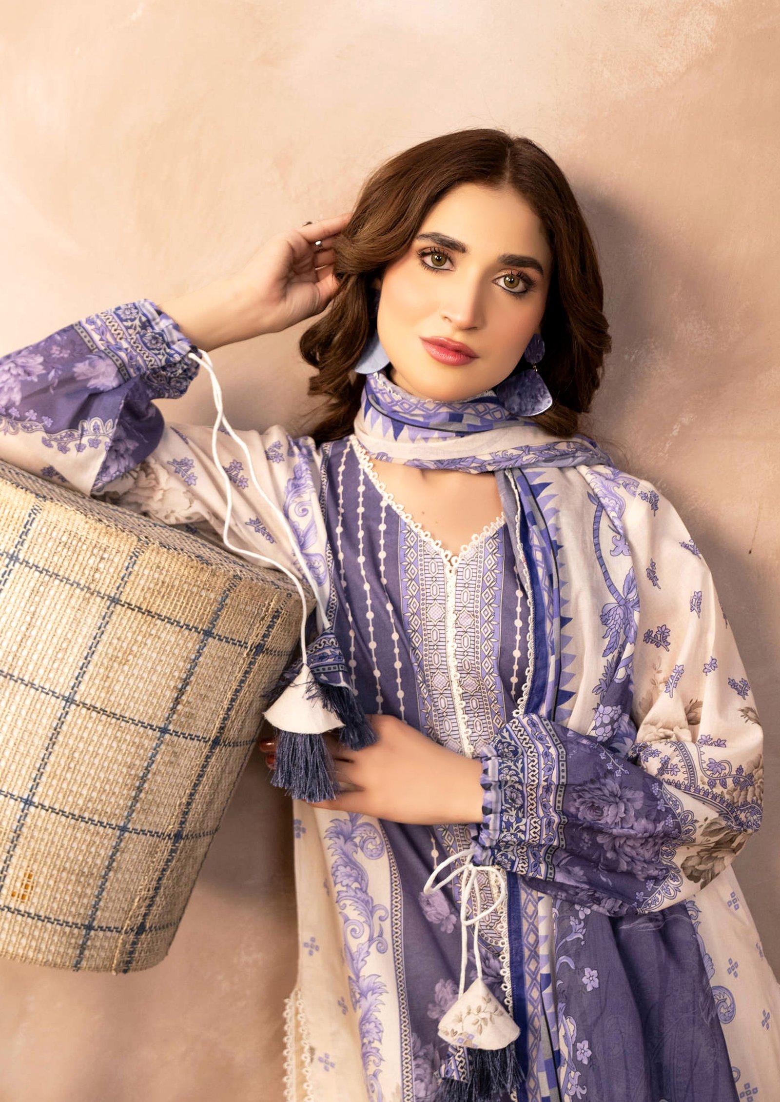 MUSKAN 11 MISHRI (Cotton Dupatta) READYMADE - Image 5